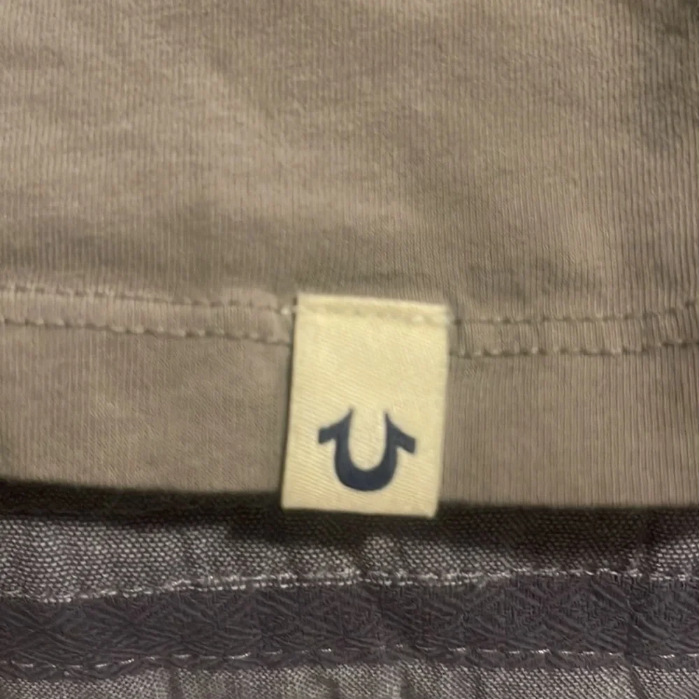 True Religion Brand Jeans V-Neck Olive Shirt Size 3XL EUC #0765